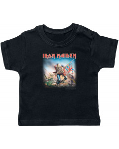 Iron Maiden Baby T-shirt Trooper |  Littlerockstore
